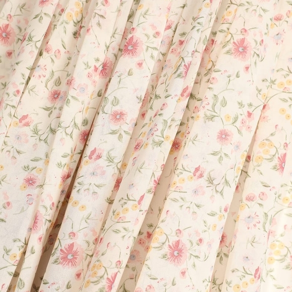 NWT Lulu's Sweet Daydreams White Floral Print Puff Sleeve Mini Dress Lar… - Picture 7 of 10